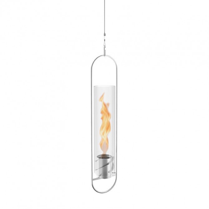 HOFATS SPIN 90 kabantis laikiklis, sidabro