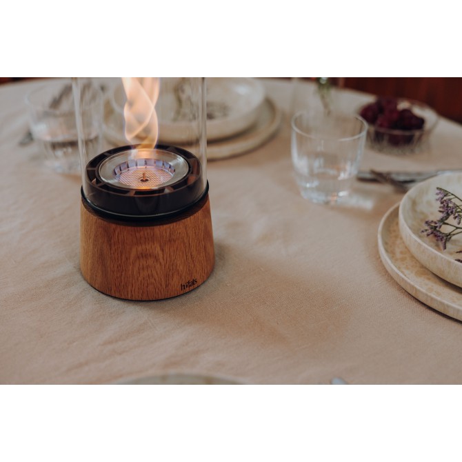 HOFATS SPIN air 1200 stalo židinys, oak