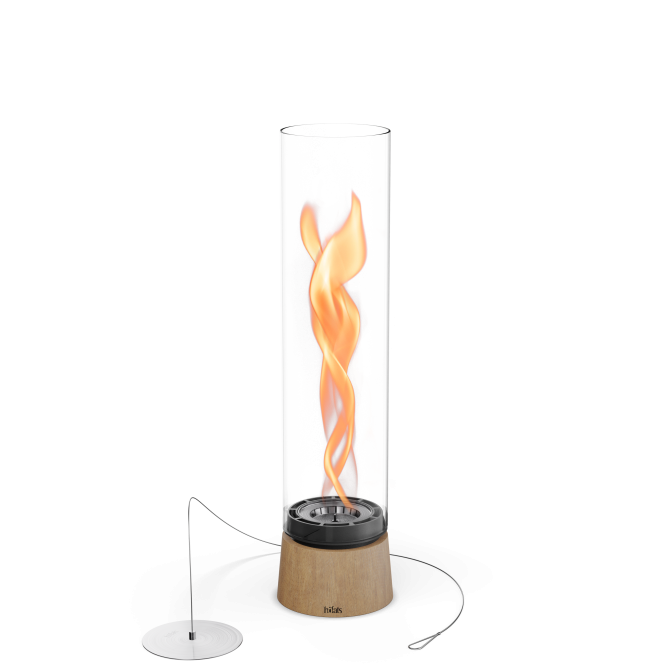 HOFATS SPIN air 1200 stalo židinys, oak