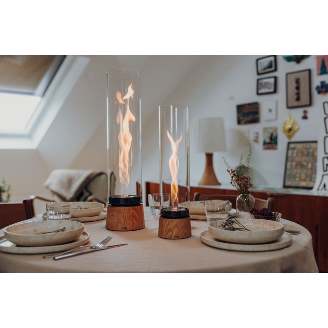 HOFATS SPIN air 1200 stalo židinys, oak