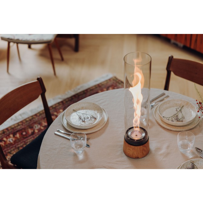 HOFATS SPIN air 1200 stalo židinys, oak