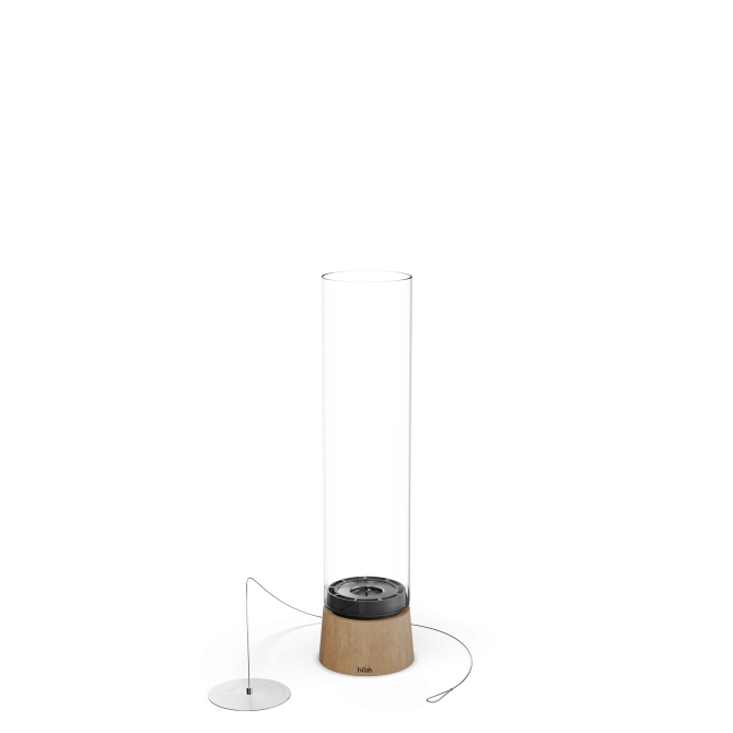 HOFATS SPIN air 900 stalo židinys, oak