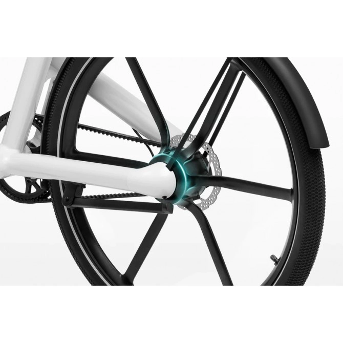 HONBIKE UNI4 elektrinis dviratis, balta (demonstracinis vienetas)