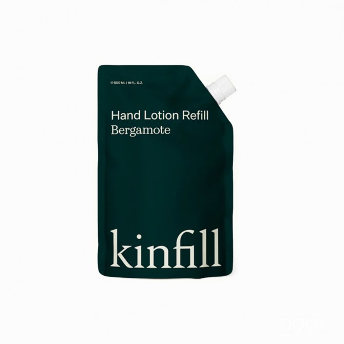 KINFILL rankų losjono papildymas, bergamotės kvapo, 500 ml