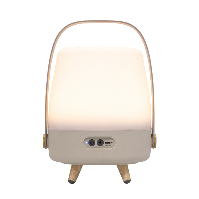 SOUND BY JBL Lite-up Play Mini, kolonėlė/šviestuvas su JBL garso sistema, Sand