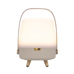 KOODUU SOUND BY JBL Lite-up Play Mini, kolonėlė/šviestuvas su JBL garso sistema, Sand