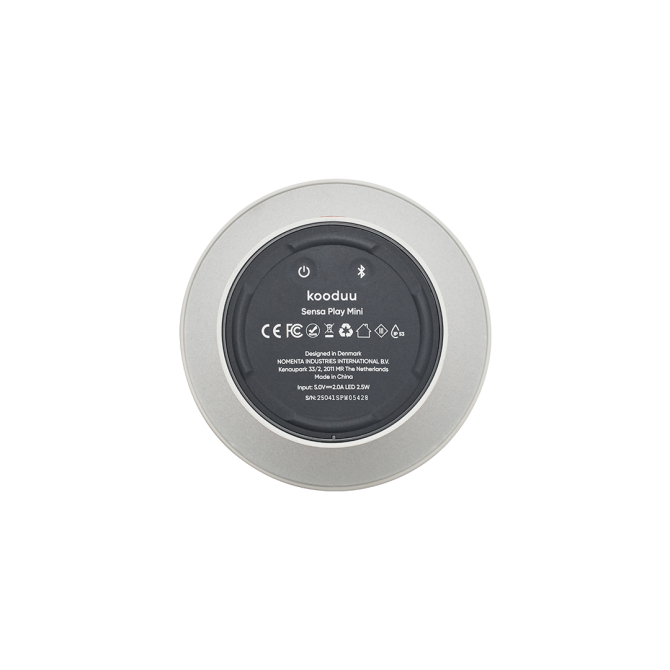 SOUND BY JBL Sensa Play Mini kolonėlė/šviestuvas su JBL garso sistema, Cloudy White