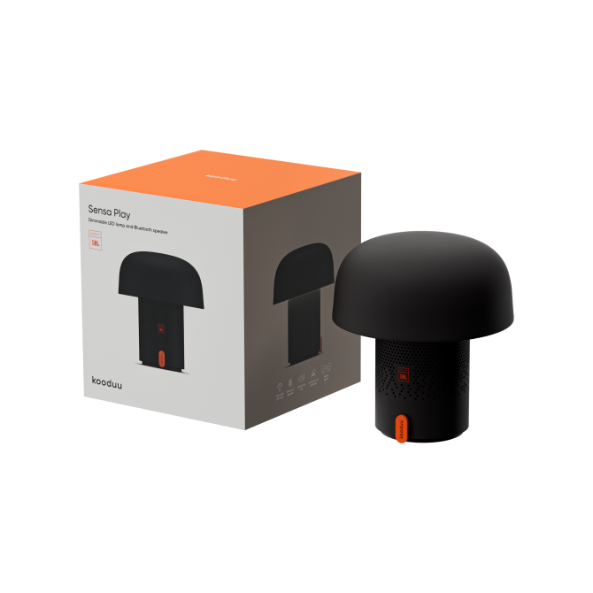 SOUND BY JBL Sensa Play kolonėlė/šviestuvas su JBL garso sistema, Anthracite