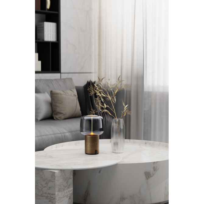 SOUND BY JBL Serena Play kolonėlė/šviestuvas su JBL garso sistema, Bronze