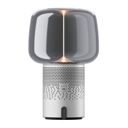 KOODUU SOUND BY JBL Serena Play kolonėlė/šviestuvas su JBL garso sistema, Frosted Silver