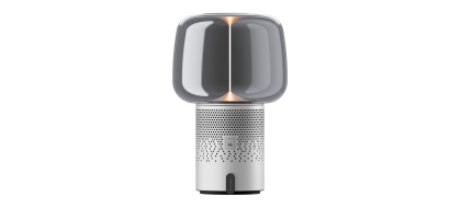 KOODUU SOUND BY JBL Serena Play kolonėlė/šviestuvas su JBL garso sistema, Frosted Silver