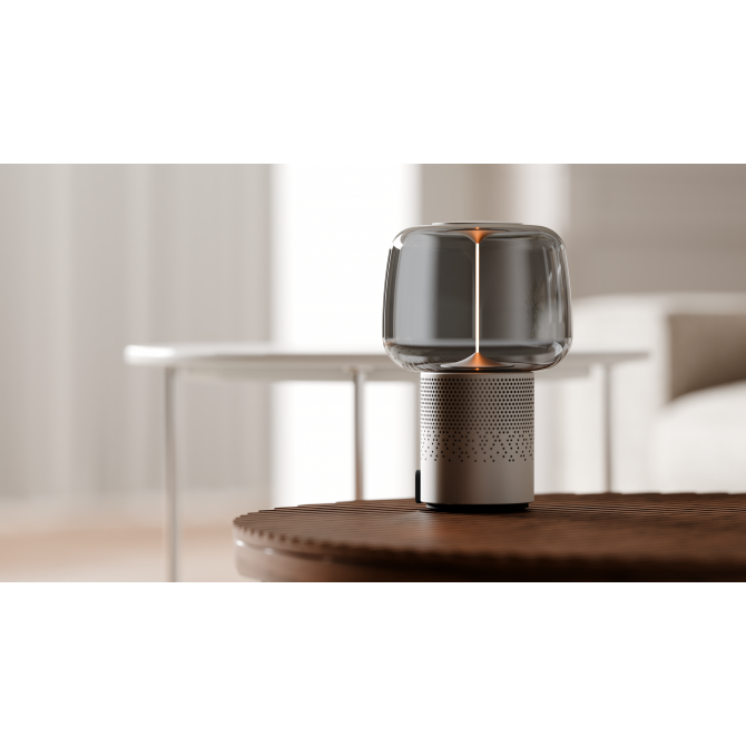 SOUND BY JBL Serena Play kolonėlė/šviestuvas su JBL Frosted, Silver