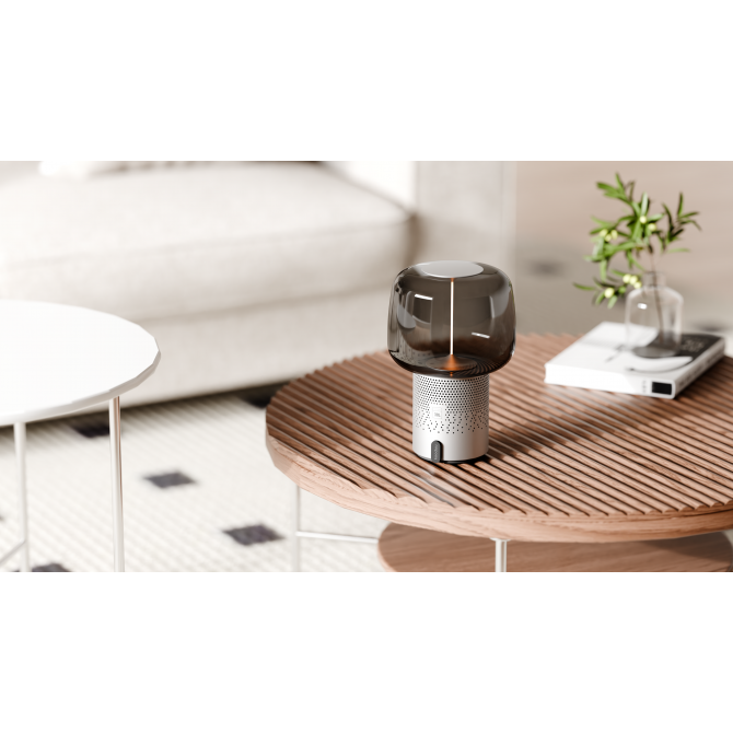 SOUND BY JBL Serena Play kolonėlė/šviestuvas su JBL Frosted, Silver