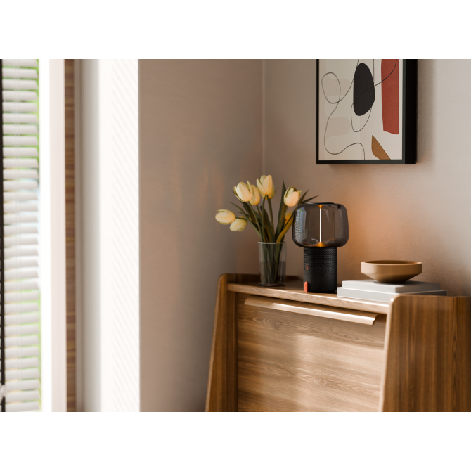 SOUND BY JBL Serena Play kolonėlė/šviestuvas su JBL garso sistema, Metalic Anthracite