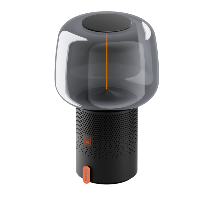 SOUND BY JBL Serena Play kolonėlė/šviestuvas su JBL garso sistema, Metalic Anthracite