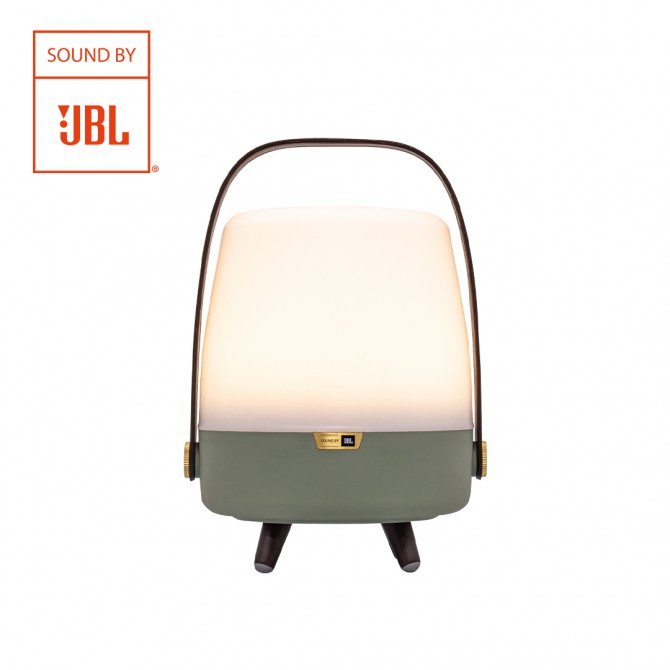 KOODUU SOUND BY JBL Lite-up Play Mini, kolonėlė/šviestuvas su JBL garso sistema, Petroleum