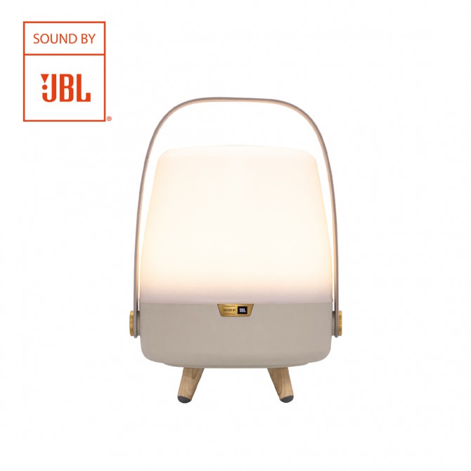 KOODUU SOUND BY JBL Lite-up Play Mini, kolonėlė/šviestuvas su JBL garso sistema, Sand