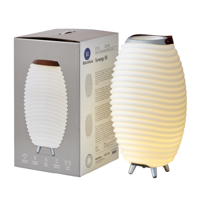 SOUND BY JBL Synergy 50 garso kolonėlė, LED šviestuvas, vyno šaldytuvas