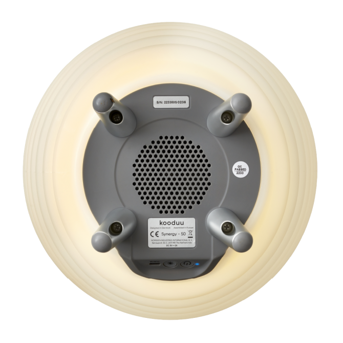 SOUND BY JBL Synergy 50 garso kolonėlė, LED šviestuvas, vyno šaldytuvas
