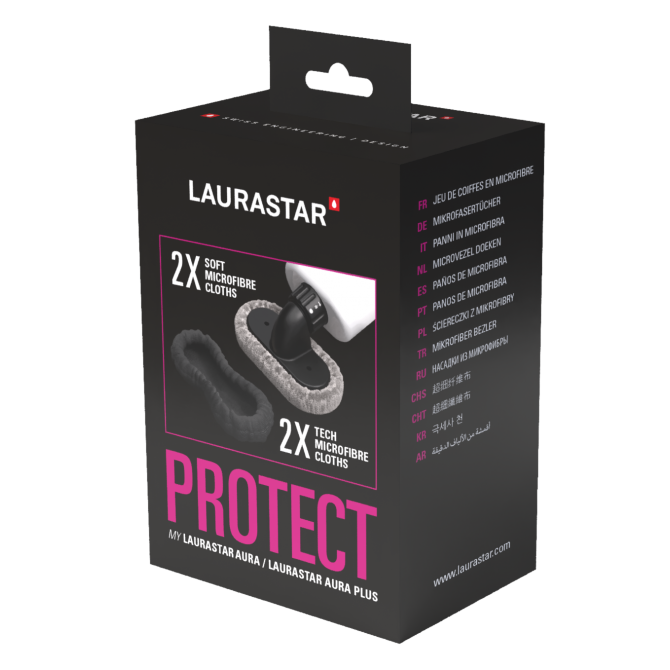 LAURASTAR AURA PLUS mikrošluostės, 4vnt