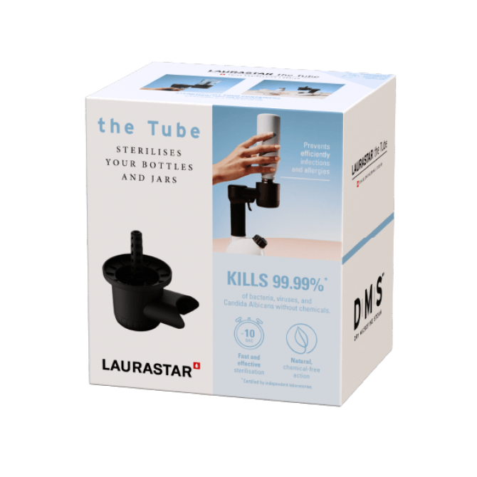 LAURASTAR IGGI sterilizavimo priedas buteliukams, balta