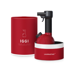 LAURASTAR IGGI rankinis garintuvas, raudona LAURASTAR IGGI rankinis garintuvas, raudona