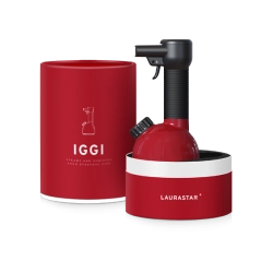 LAURASTAR IGGI rankinis garintuvas, raudona LAURASTAR IGGI rankinis garintuvas, raudona