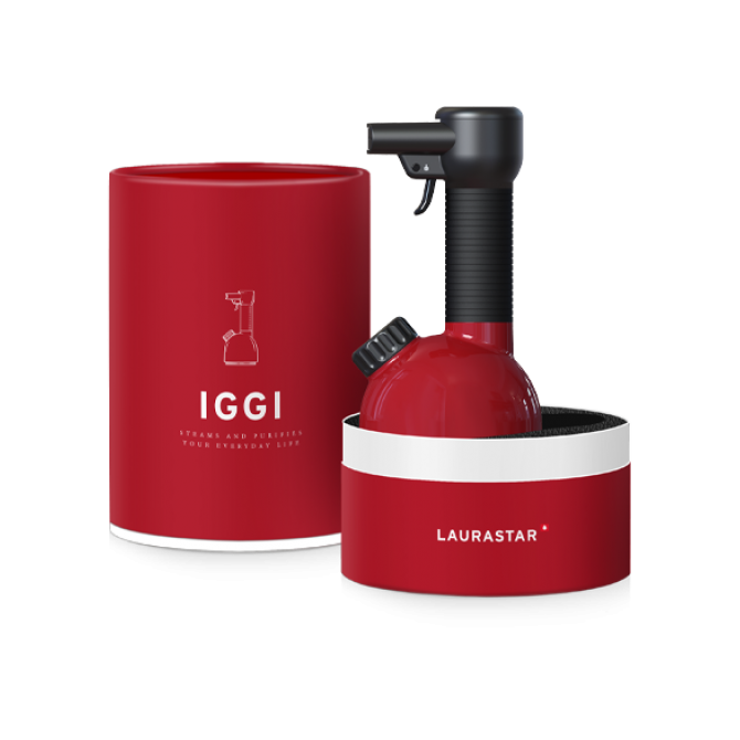 LAURASTAR IGGI rankinis garintuvas, raudona
