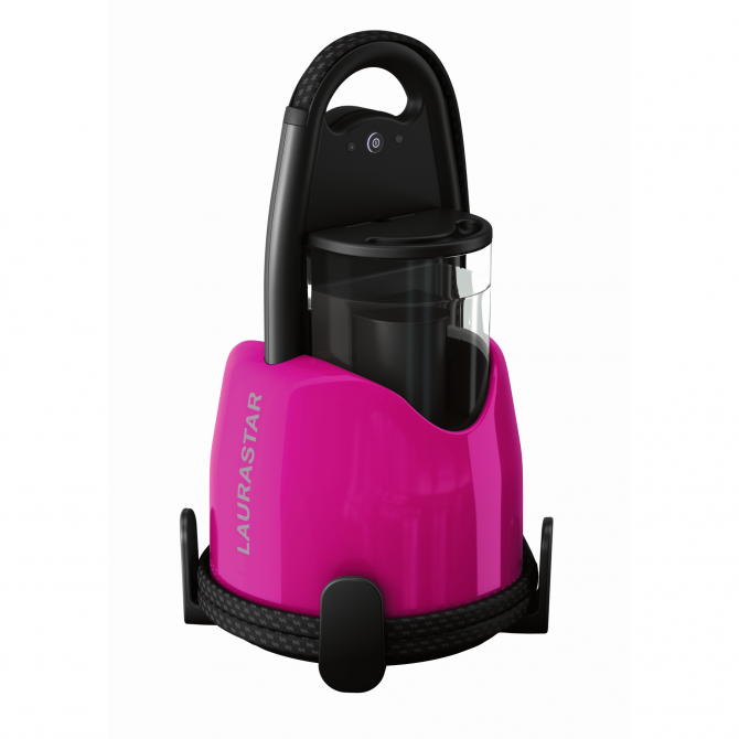Stilingas ir ryškiai rožinis LAURASTAR LIFT PLUS Pinky Pop garų generatorius