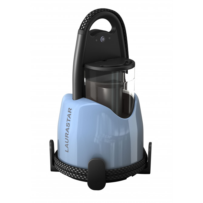 Elegantiškas ir mėlynos spalvos LAURASTAR LIFT PLUS Blue Sky garų generatorius