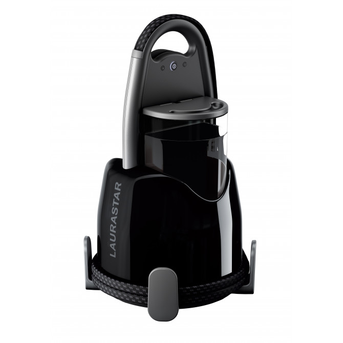 Elegantiškas ir juodos spalvos LAURASTAR LIFT PLUS Ultimate Black garų generatorius