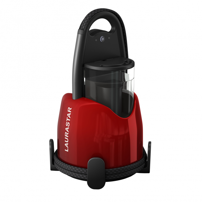 LAURASTAR LIFT ORIGINAL Red garų generatorius, kompaktiškas ir patikimas