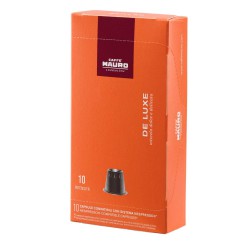 MAURO, kava DE LUXE, Nespresso kavos kapsulės, 10 vnt. MAURO, kava DE LUXE, Nespresso kavos kapsulės, 10 vnt.