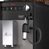 MELITTA AVANZA INMOULD automatinis kavos aparatas. Juodos spalvos. kompaktiškas su dvigubo puodelio režimu