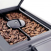 MELITTA BARISTA TS SMART automatinis kavos aparatas, metalo. pilkos spalvos. Yra automatinis pupelių pasirinkimas