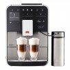 MELITTA BARISTA TS SMART automatinis kavos aparatas, metalo. pilkos spalvos su tyliai dirbančiu malūnėliu