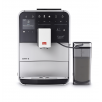 MELITTA BARISTA TS SMART automatinis kavos aparatas, metalo. pilkos spalvos, yra 21 kavos receptas