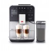 MELITTA BARISTA TS SMART automatinis kavos aparatas, modernus sidabrinis dizainas su itališku paruošimo procesu