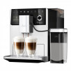 MELITTA CI TOUCH automatinis kavos aparatas, sidabro, pilkos spalvos, inovatyvus. su dvigubo puodelio režimu