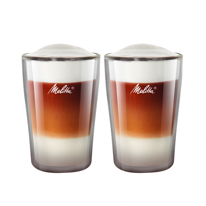 MELITTA dvigubo stiklo puodeliai, 300 ml