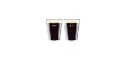 MELITTA dvigubo stiklo puodeliai, 80 ml
