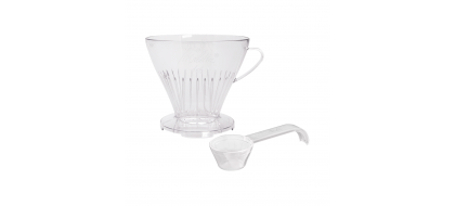 MELITTA kavos filtro laikiklis, skaidrus,  1x6® 