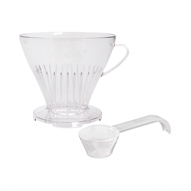 MELITTA kavos filtro laikiklis, skaidrus,  1x6® 