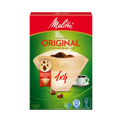 MELITTA ORIGINAL kavos filtrai, 1X4, 40 vnt.