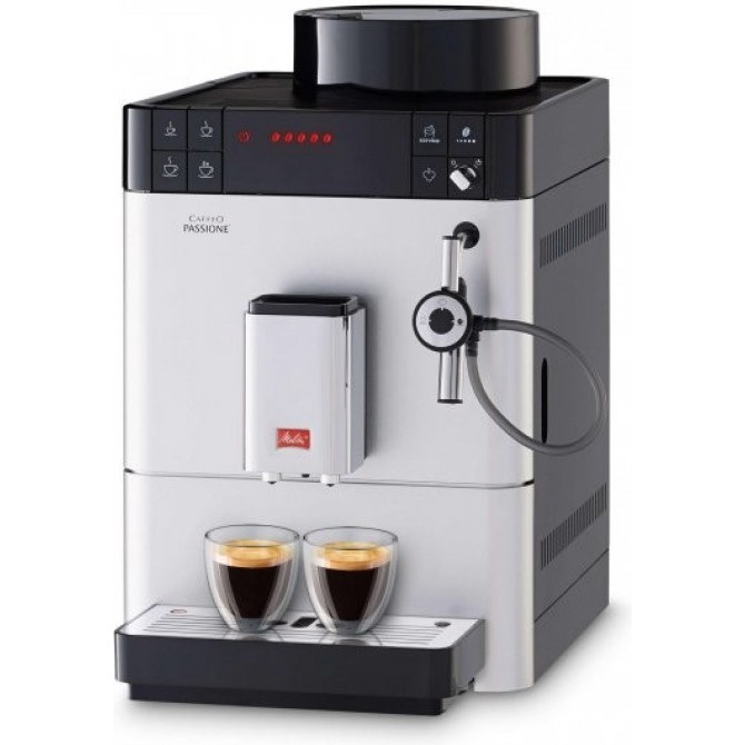 MELITTA PASSIONE  automatinis kavos aparatas, sidabro