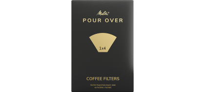 MELITTA POUR OVER kavos filtrai 1X4/40, balta