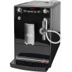 MELITTA SOLO&PERFECT MILK automatinis kavos aparatas, juodos spalvos, su reguliuojamo aukščio kavos piltuvėliu