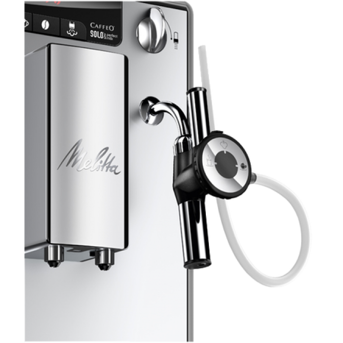 MELITTA SOLO&PERFECT MILK automatinis kavos aparatas, sidabrinė