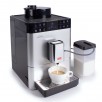 MELITTA VARIANZA CSP automatinis kavos aparatas, metalo, sidabrinės spalvos. Kavos gaminimo bloką galima išimti per prietaiso šoną