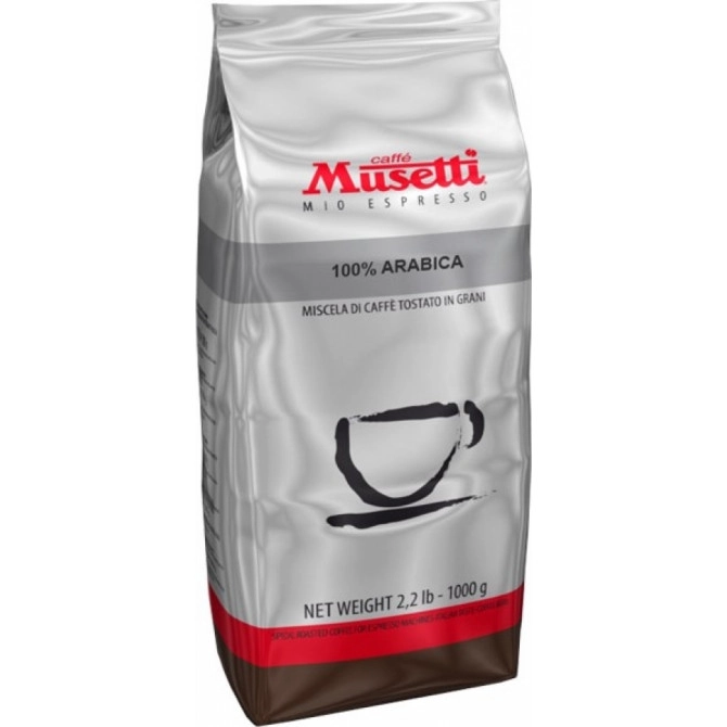 MUSETTI 100% ARABICA kavos pupelės MUSETTI 100% ARABICA kavos pupelės